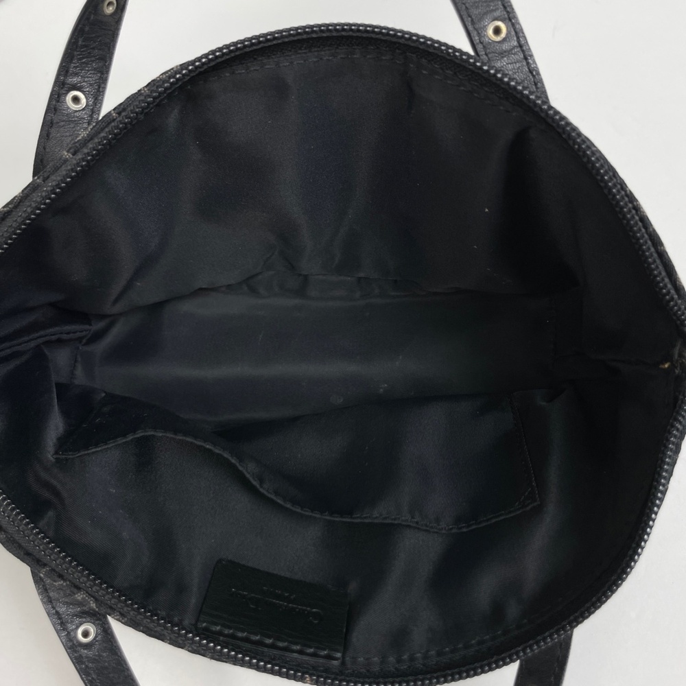 Christian Dior Trotter Pattern Handbag, Street Chic Canvas, Black, Women's - Picture 6 of 6